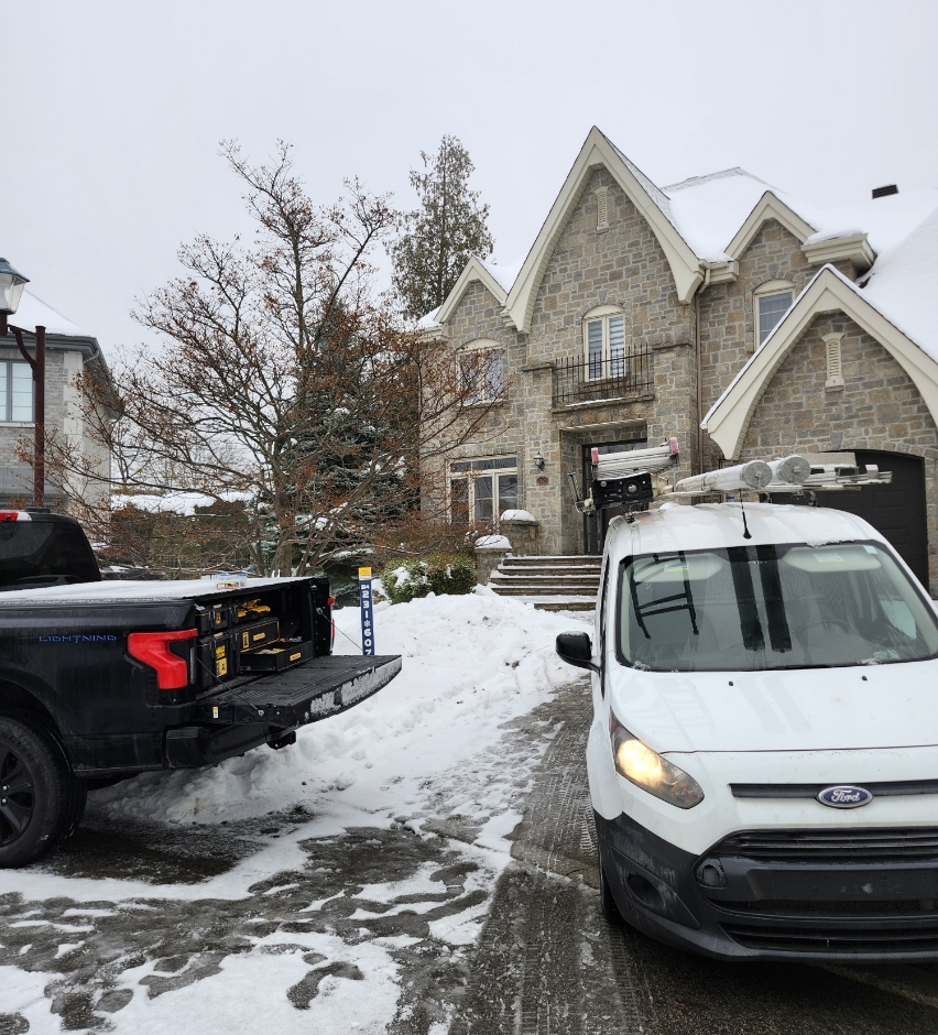 Camion Opex Maison Pierre Hiver