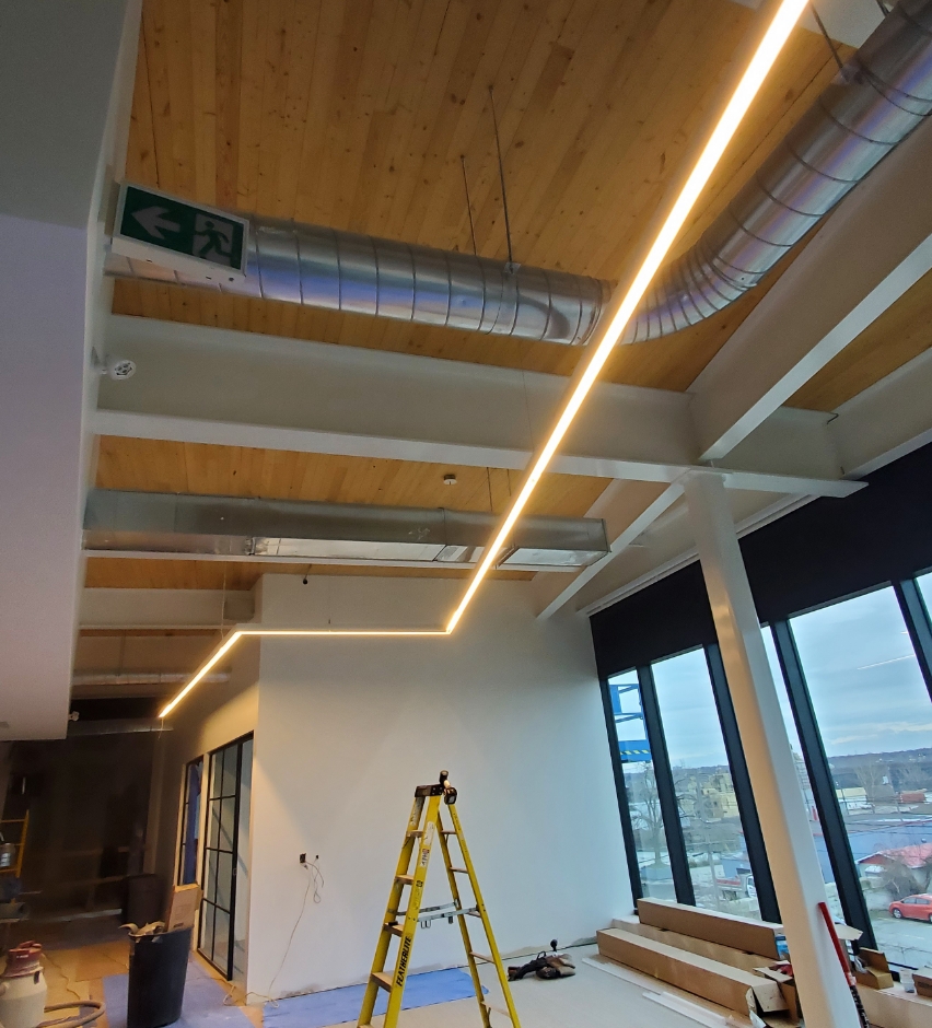 Eclairage Led Plafond Bois Commercial
