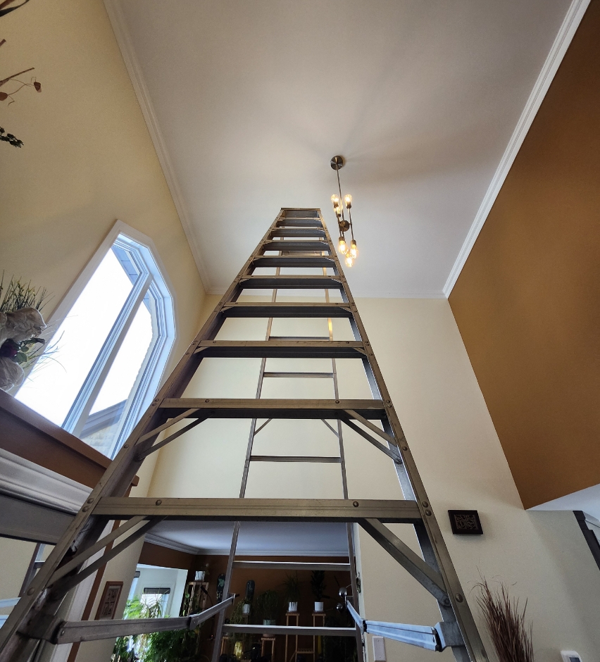 Installation Lustre Plafond Haut